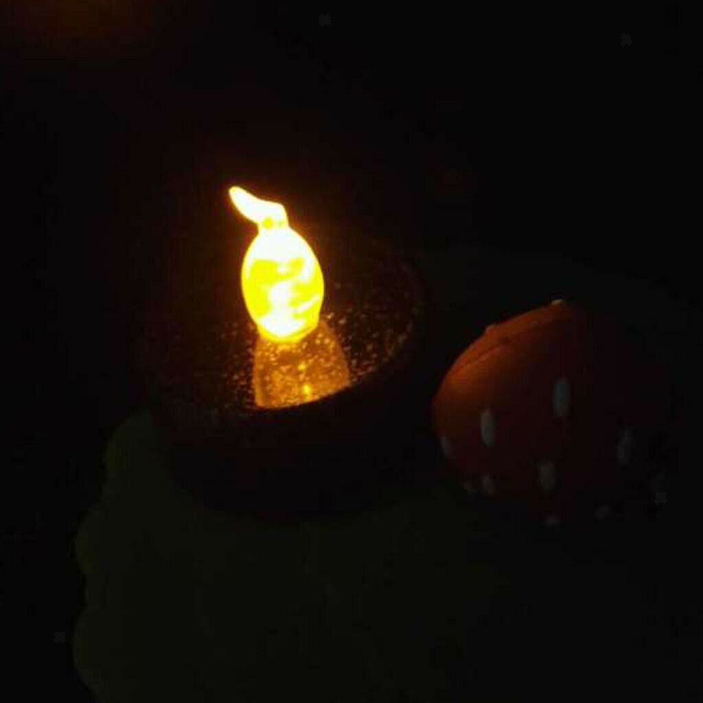 6x Battery Flameless LED Tea Light Candle for Home Wedding Church Decor