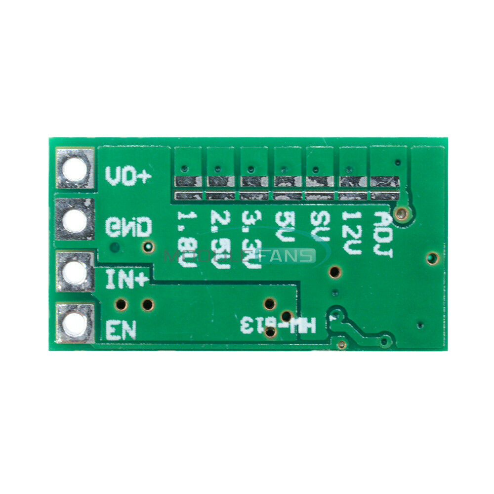 5PCS DC-DC 12-24V To 5V 3A Adjustable Mini Buck Converter Step Down Power Module