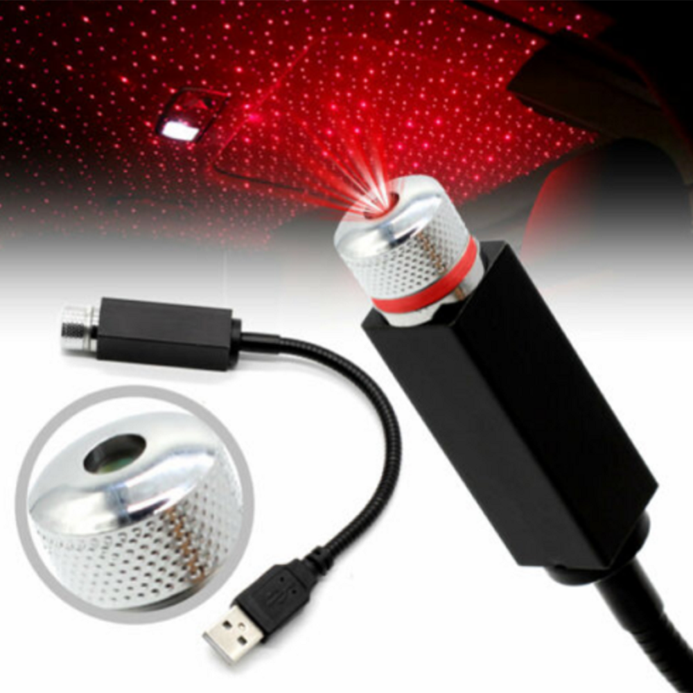 Plug and Play - Car and Home Ceiling Romantic USB Night Light Party Decor Hot