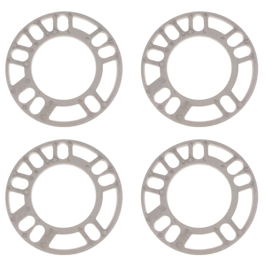 Set of 8 Small 5mm Universal Car Wheel Spacer Thicken Shims for Car Styling