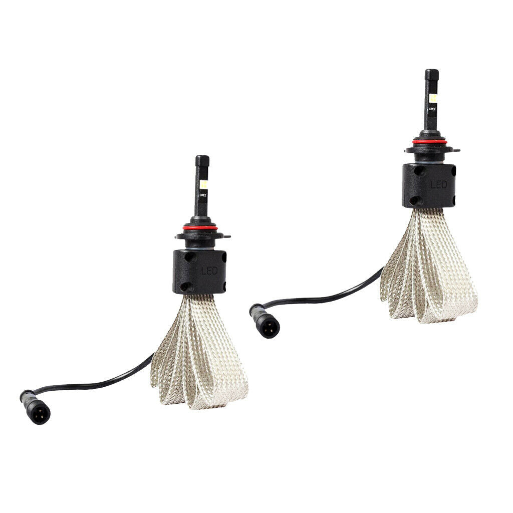 2 Pieces 9005 36W 8000LM Car LED Headlamp High Beam light Bulb 6500K White