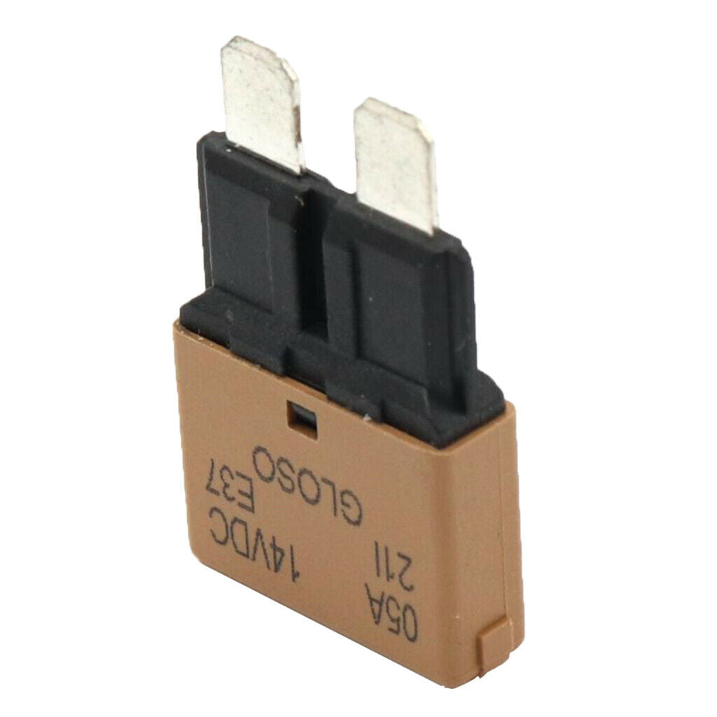 5pcs Car Truck Marine Automatic Resettable Circuit Breaker Blade Fuse 12/24V