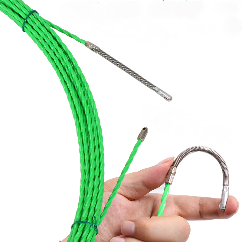 Fish Tape Puller Threader Wire Cable Steel Roper Electrician Electrical Plumber