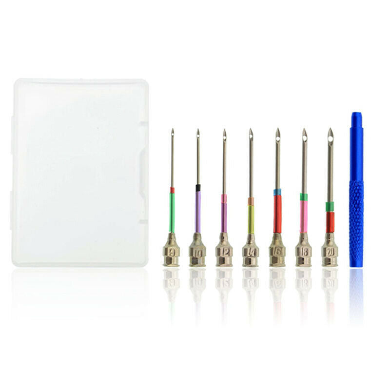 9pcs Embroidery Stitching Punch Needles Handmade Punch Needles DIY Sewing.l8