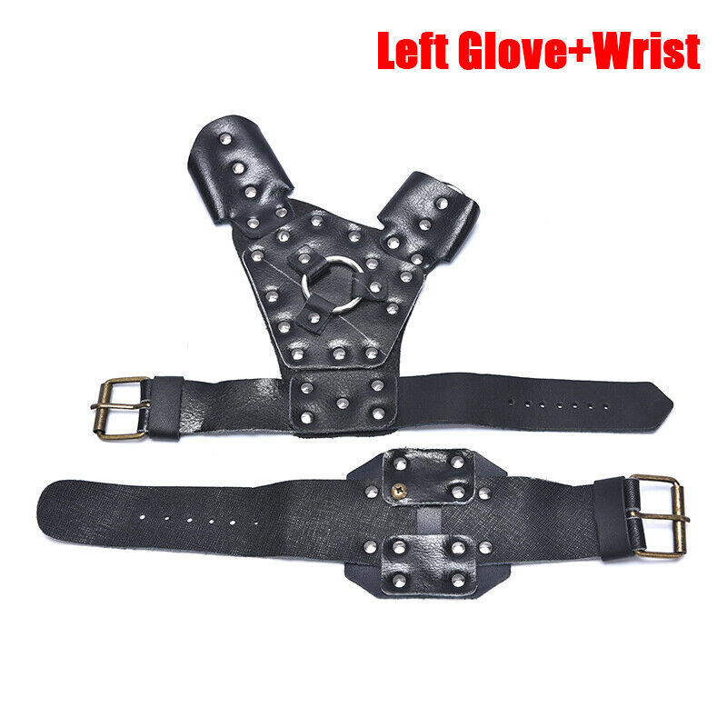 Fishing Shooting Left Hand Wrist Protect Glove Hunting Catapult Brace WristbBDD