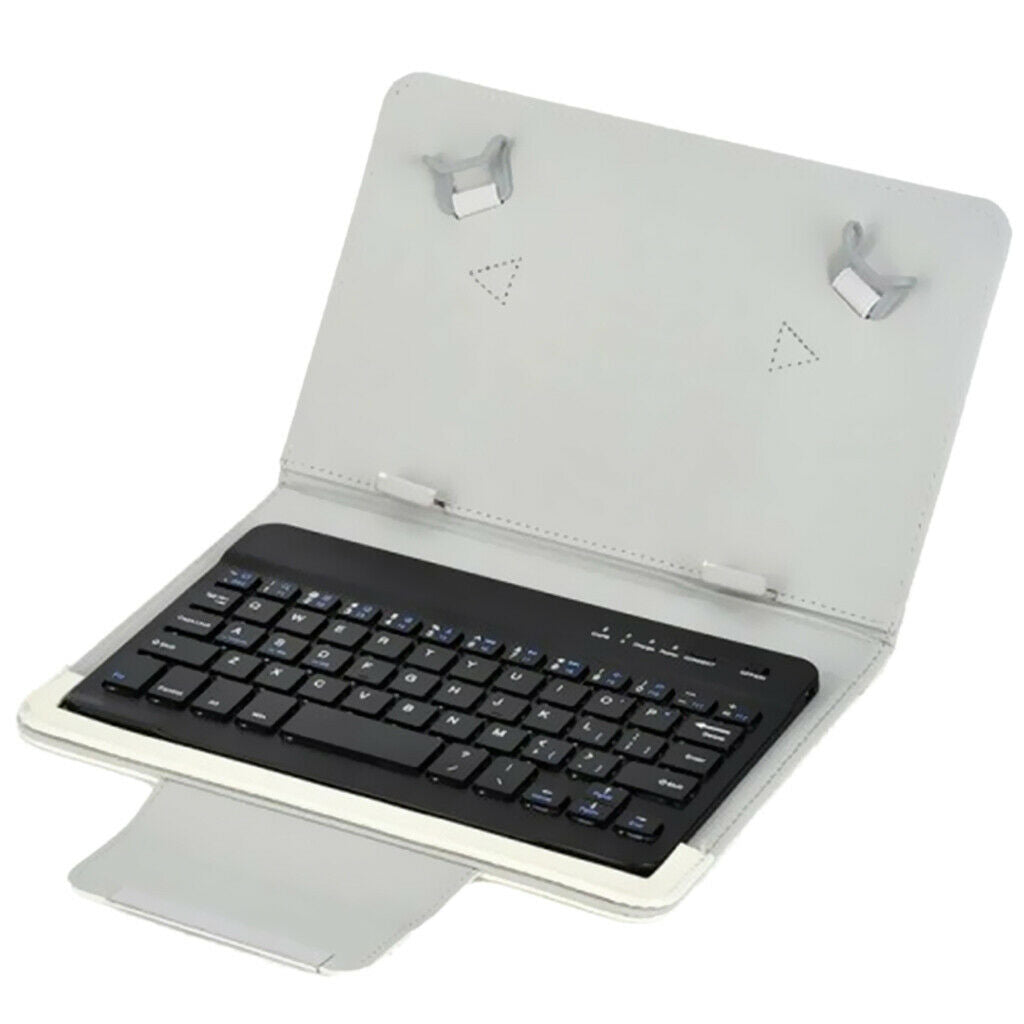 3 in 1 Universal Bluetooth Keyboard for 9-10 inch Tablet PC White