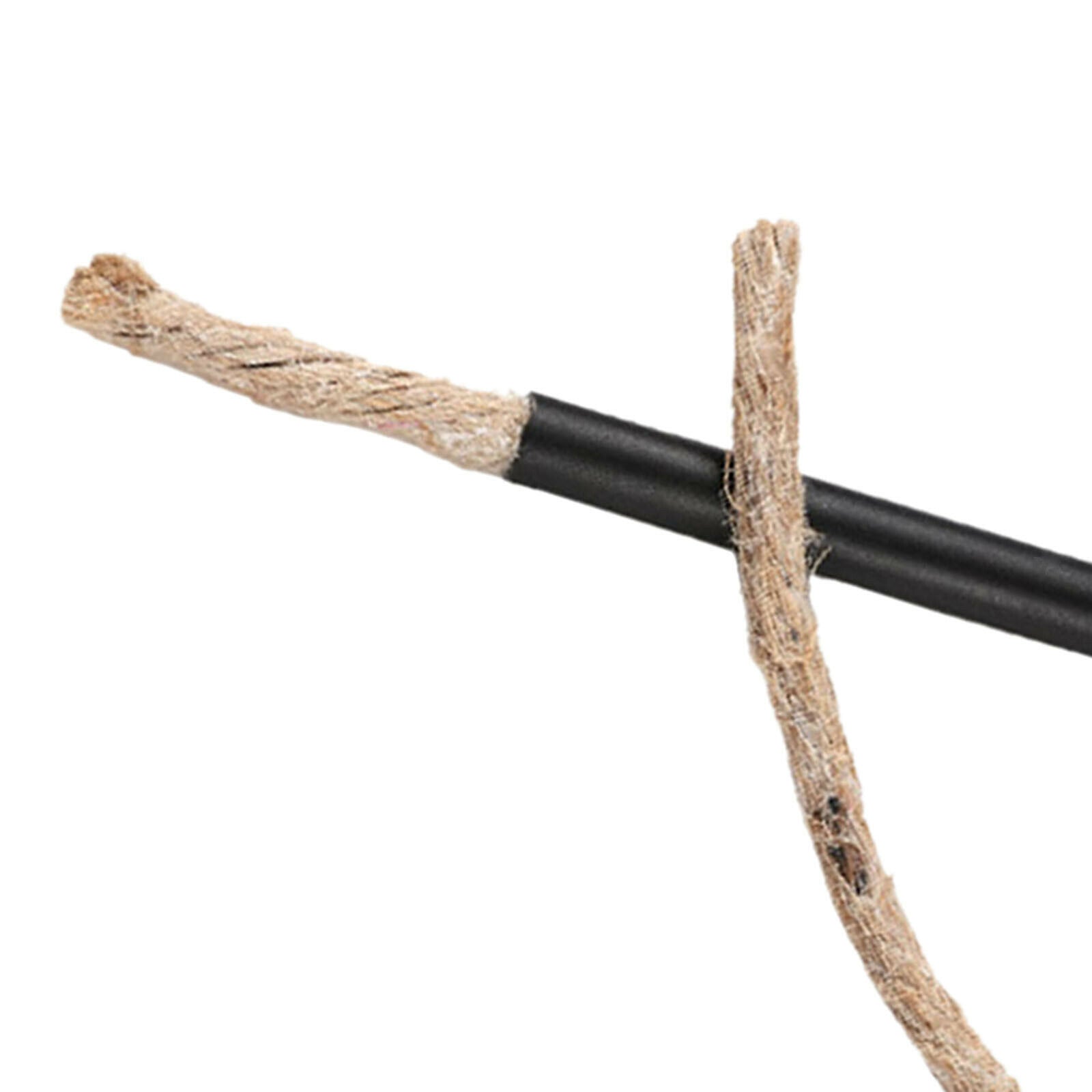 Jute Tinder Waterproof Wick Fire Starter for Camping Hiking Tool Supplies