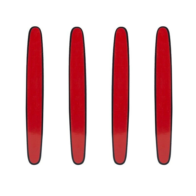 4x White CAR Door Edge-Scratch Anti-collision Protector Guard Strip Universal