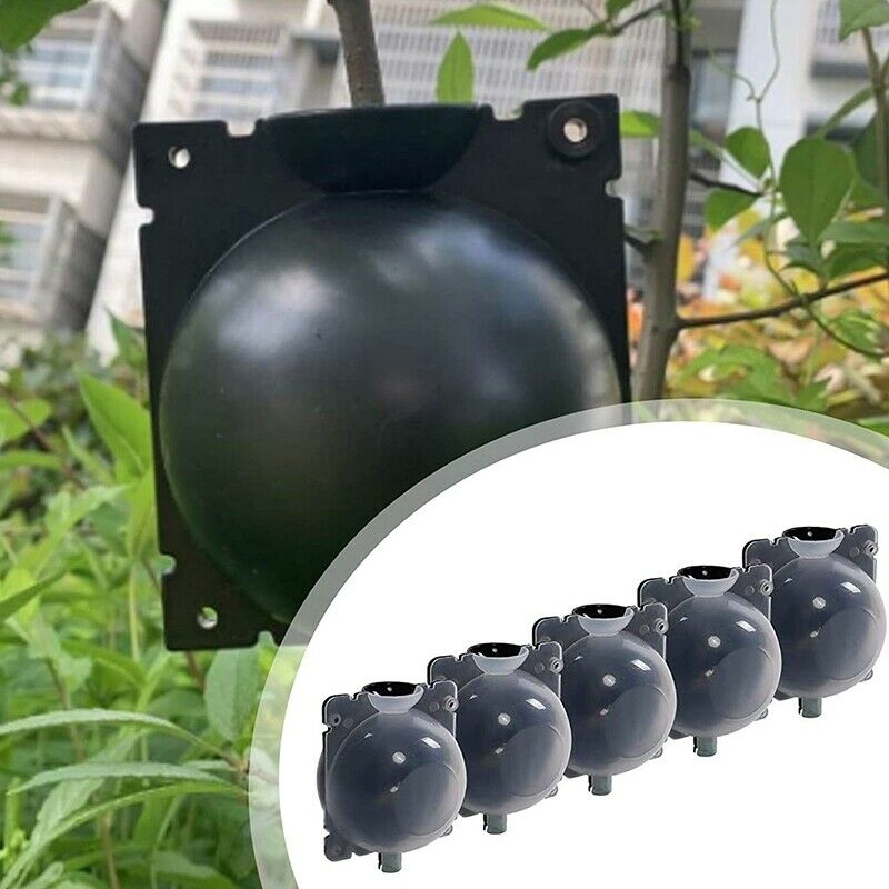 5Pcs 12cm Plant Root Growing Box High Pressure Gardening Plant Root Ball BreU3E1