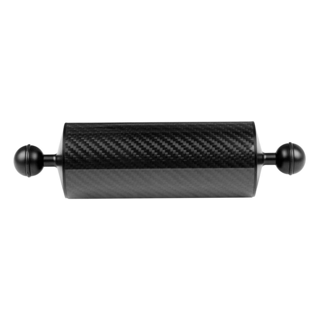 2pcs Carbon Fiber 8" Ball Floating Arm Buoyancy Underwater Lighting