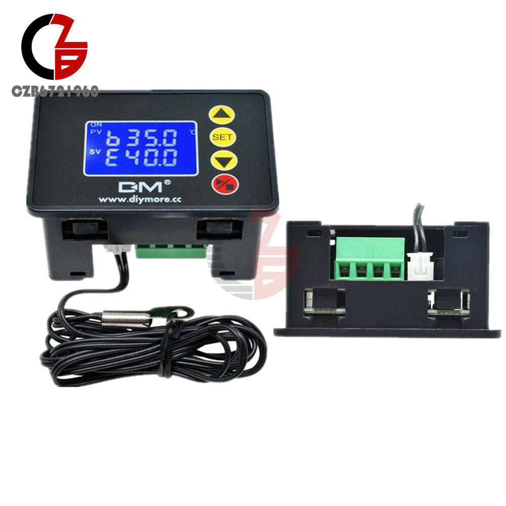 DC24V 480W 1.37" inch LCD Microcomputer Temperature Controllor With NTC Cable