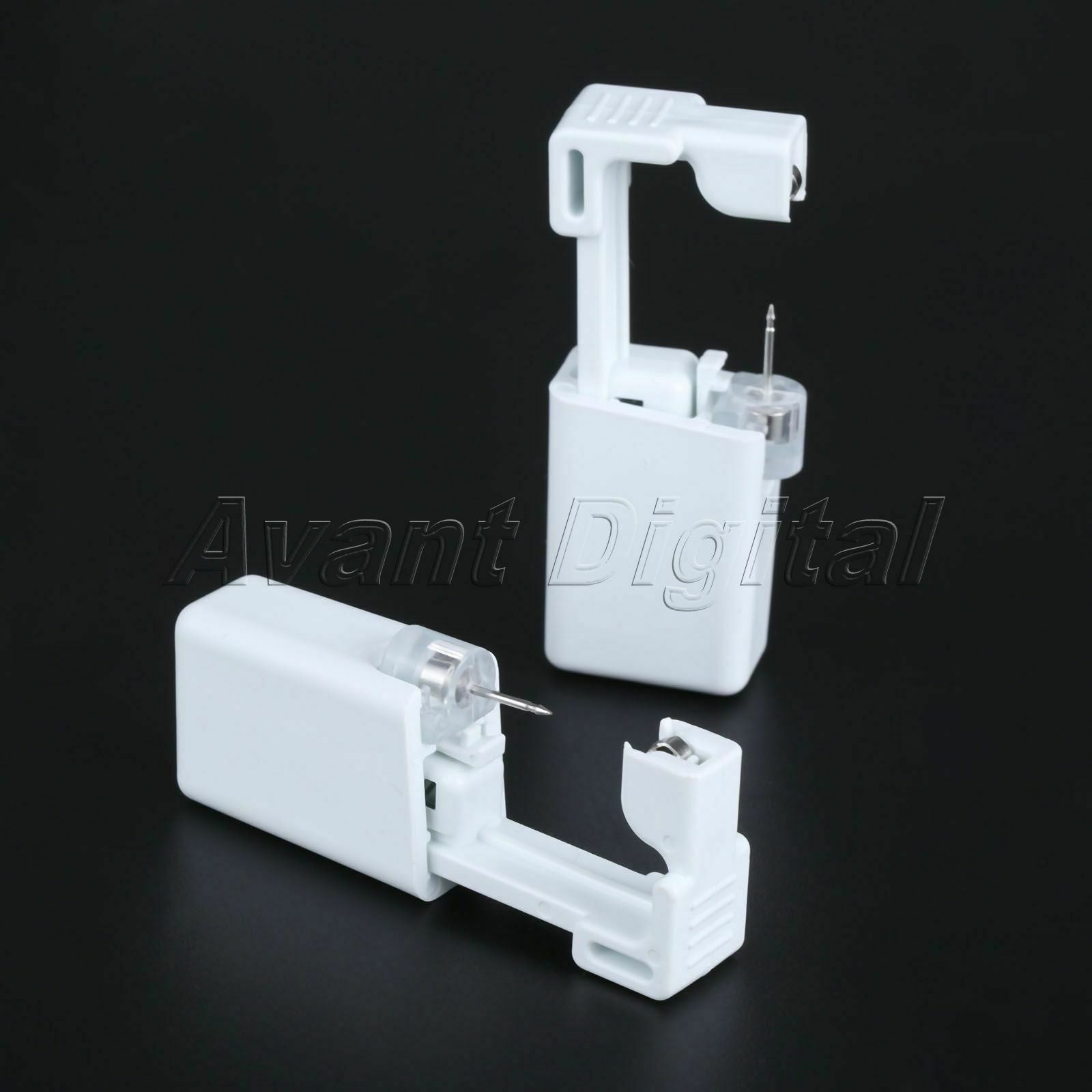 2X Sterlized Disposable Safety Pro DIY Nose Ear Piercing Gun 2.24"x0.87"x0.71"