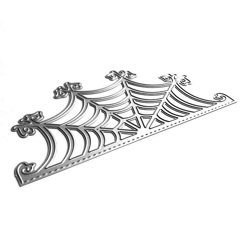Halloween Spider Web Metal Cutting Dies Stencil Scrapbooking DIY Embossing Mold