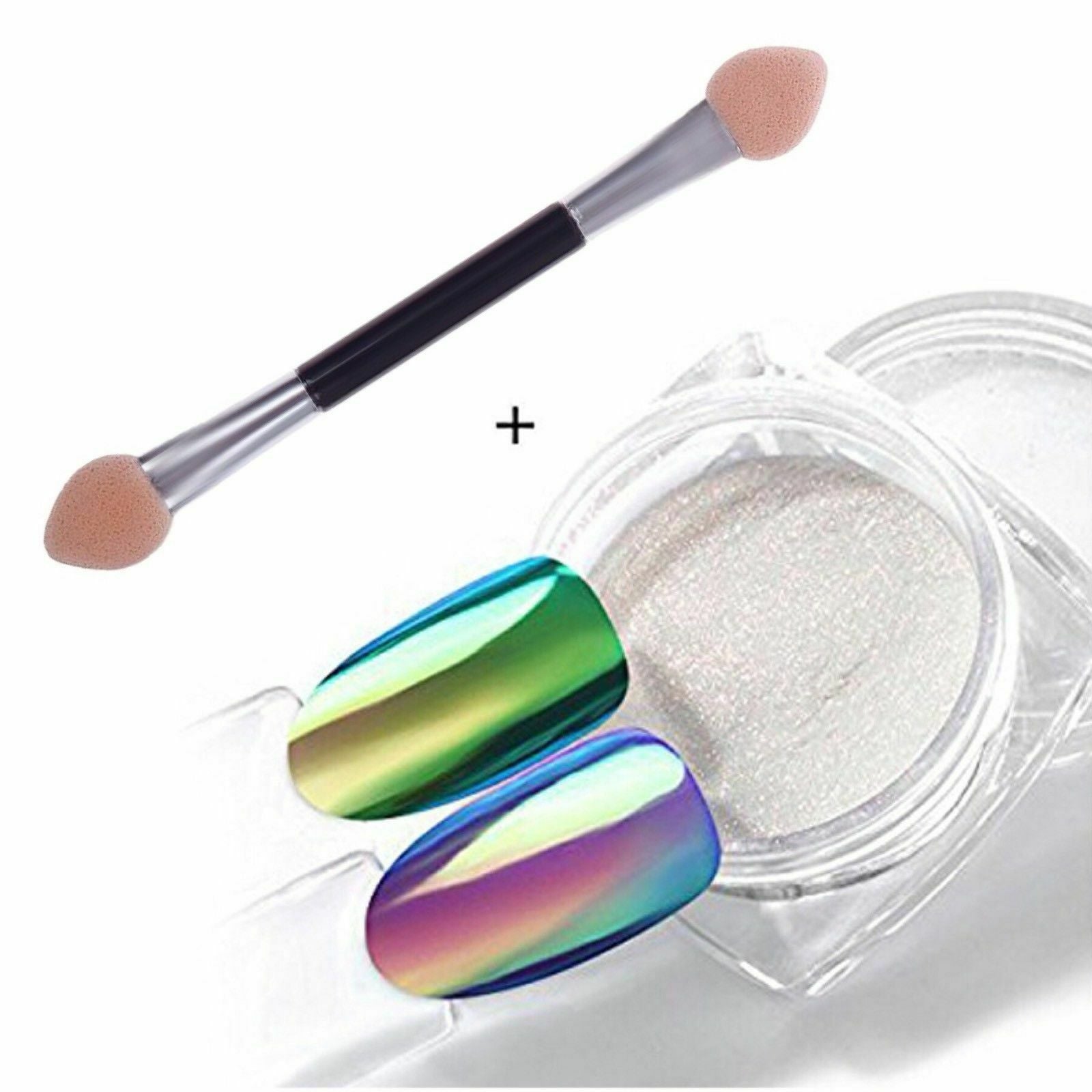 Glitter Holographic Mirror Nail Art Powder Ultra-thin Aurora Mermaid Pigment