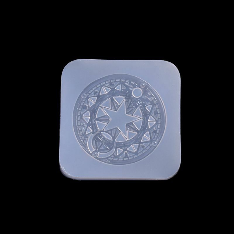 Magic Circle Mold Fondant Baking Tool Jewelry Chocolate Cake Decor Silicone Mold