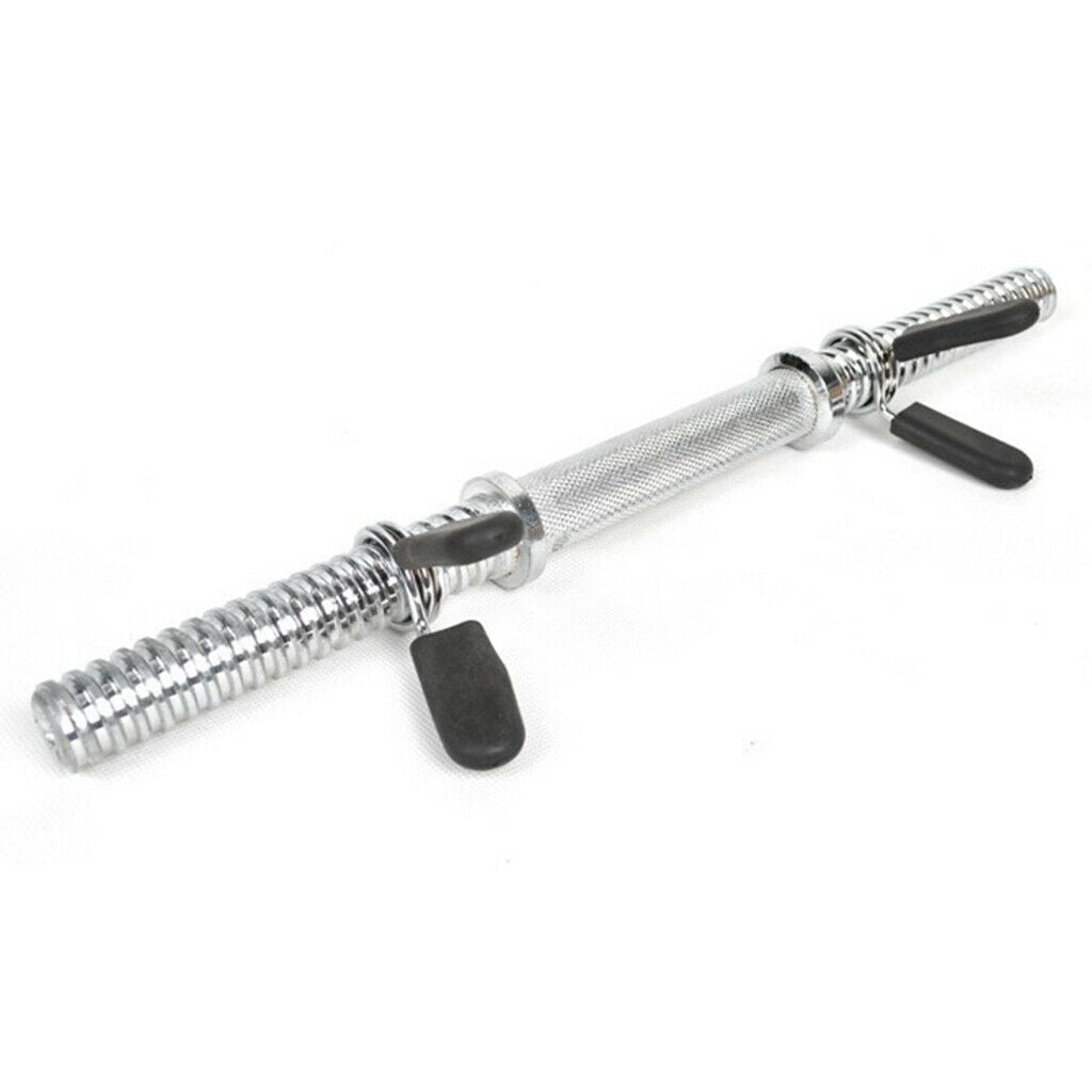 2x Steel 1'' Barbell Spring Clamp Olympic Gym Clips Lock Collar Adjuster