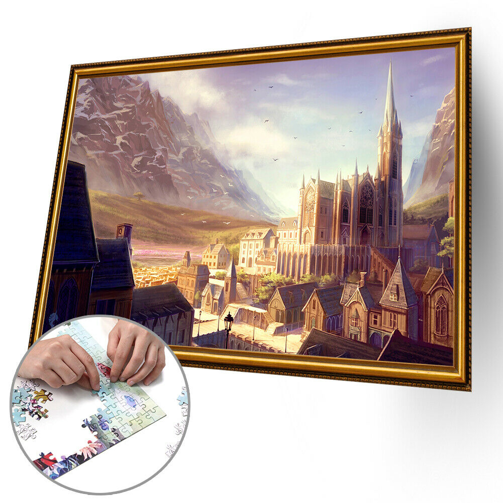 1000pcs DIY Paper Jigsaw Lost City Puzzle Toys Room Decoration Picture Gift @