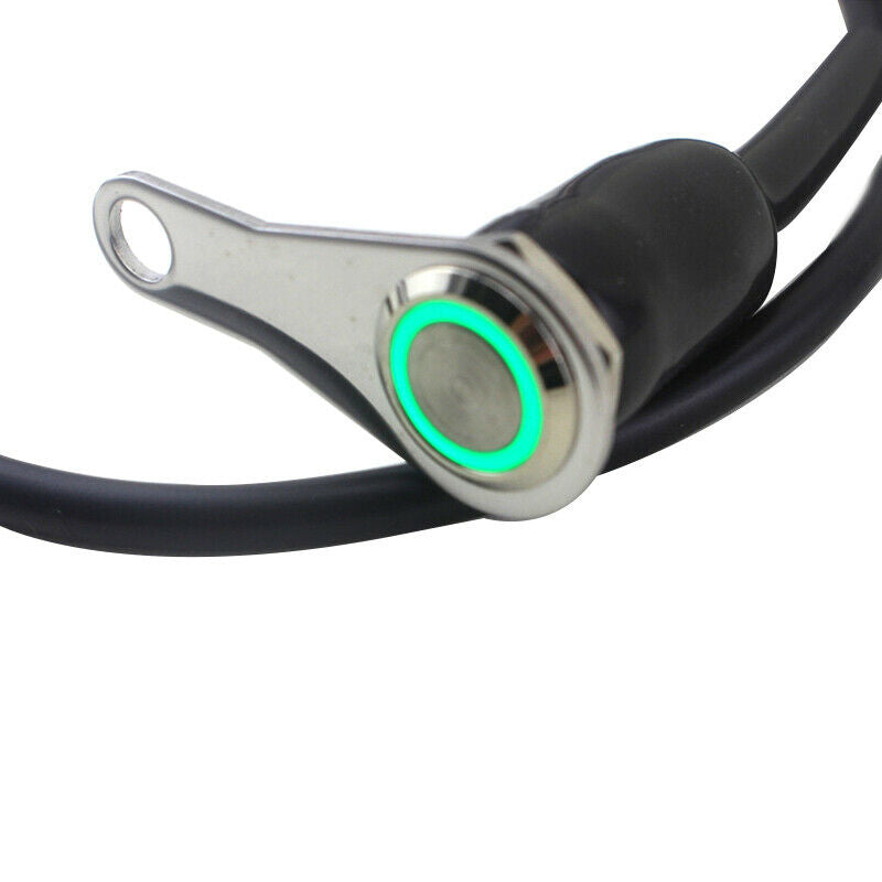 12V DC Aluminum Motorcycle 7/8'' Handlebar Engine Kill Start Stop Switch Button