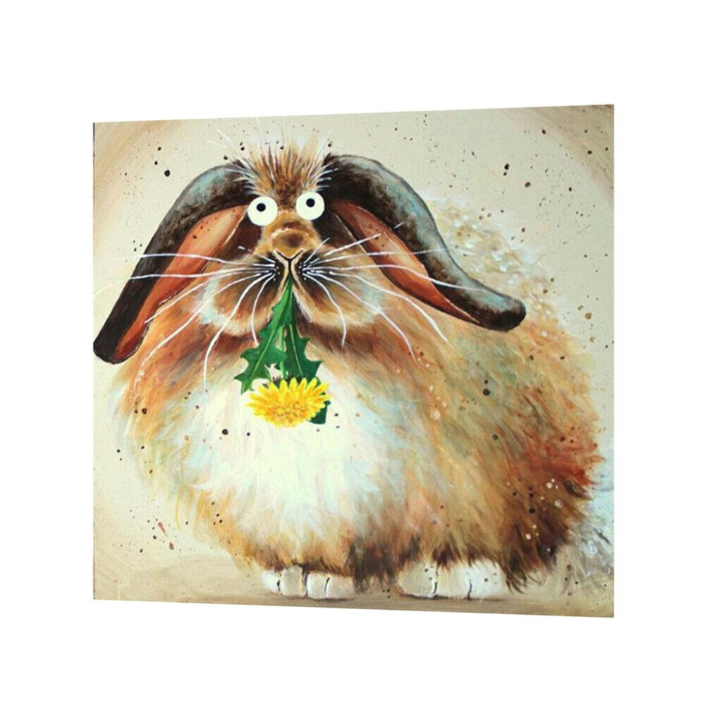 5D DIY Diamond Painting Kit Cross Craft Stitch Art Decor Animal Cat