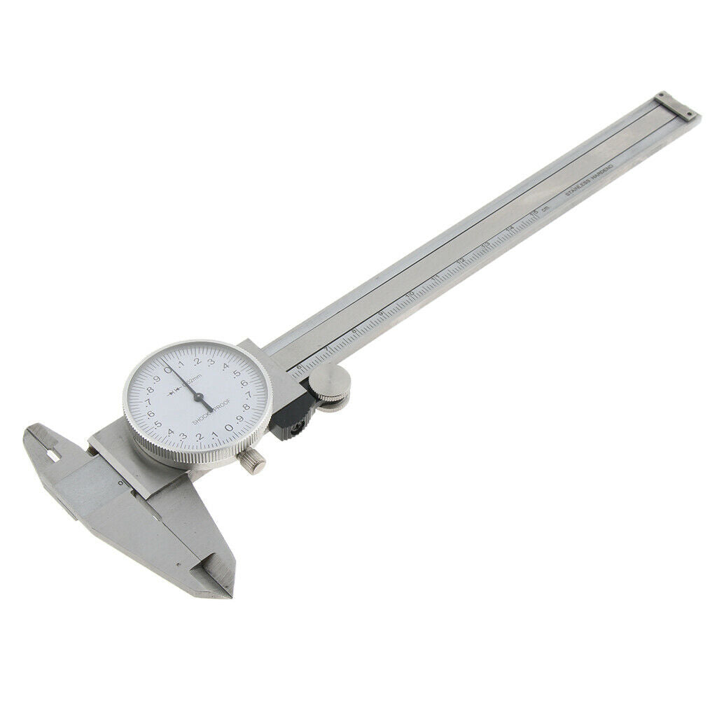 Stainless Dial Caliper Vernier Caliper Inside Outside Depth Gauge 0-150mm