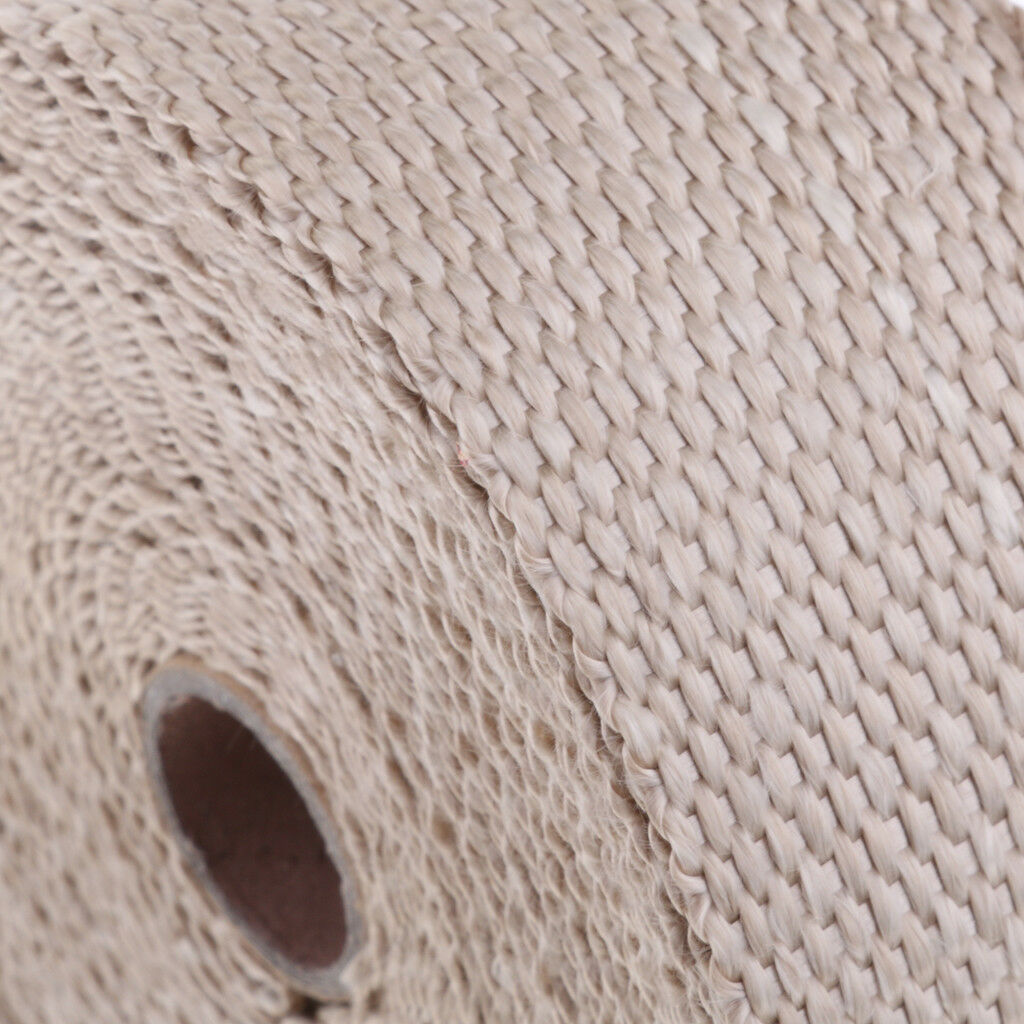 10M Exhaust Header Pipe Heat Wrap DIY Motorcycle Insulation Shield Tape