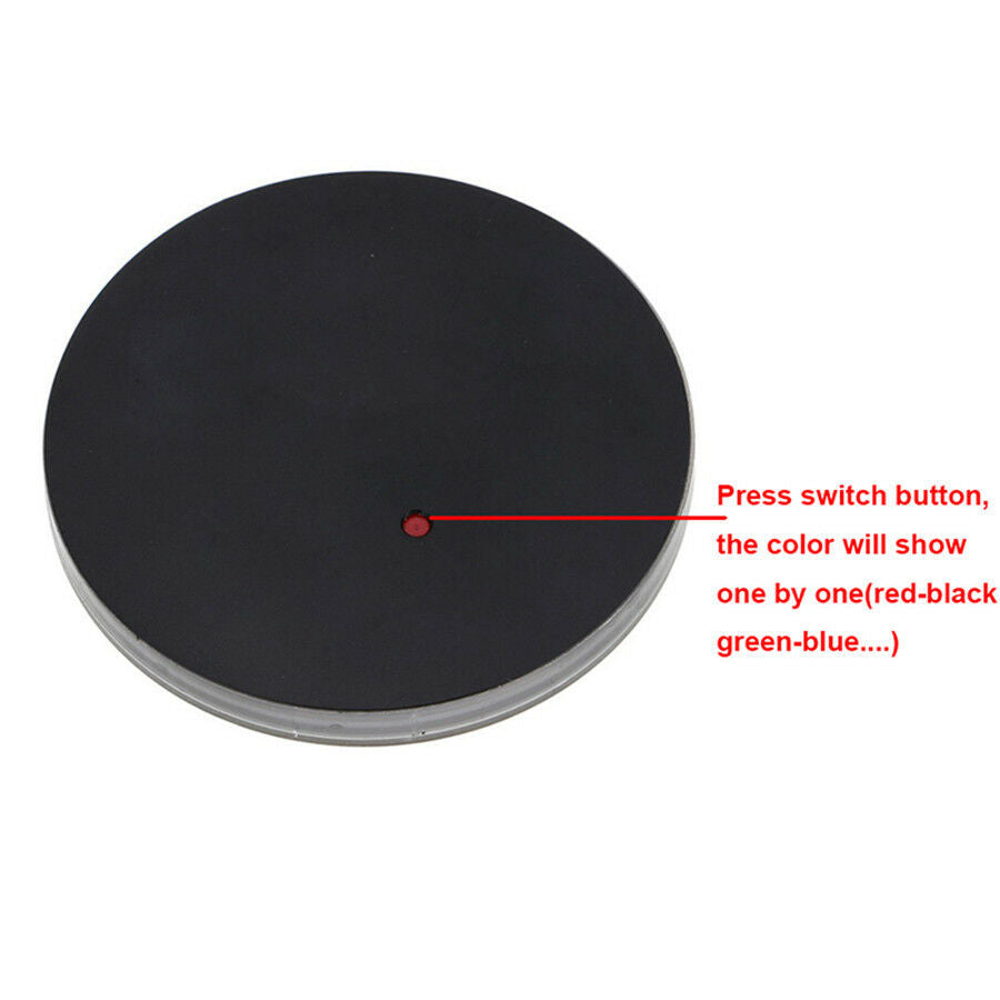 Solar Cup Pad Car accessories LED Light Cover Interior Decoration Lights Fashion