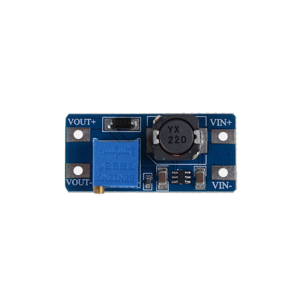 MT3608 Step Up Power Supply Module DC-DC 2V-24V to 5/9/12/28V Adjustable.l8