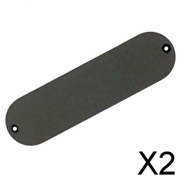 2X Electric Guitar Parts Backplate Back Plate Tremolo Cavity Cover Spring Cover
