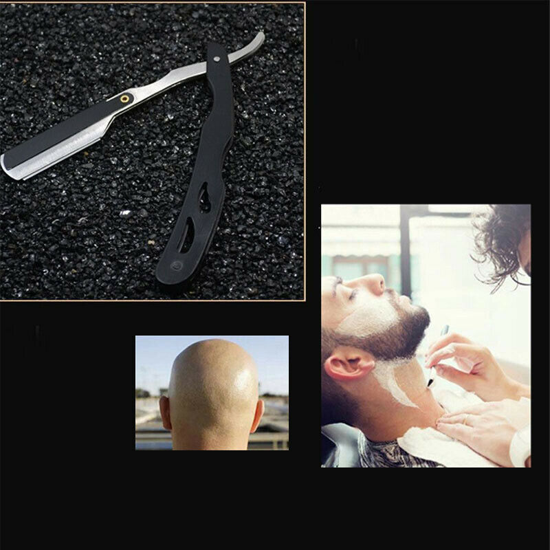 Barber Edge Razor Stainless Steel Manual Straight Razor Folding Shaving K.l8