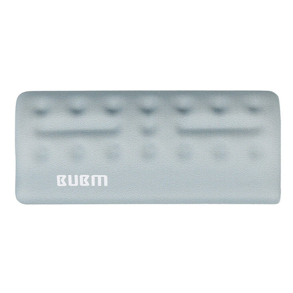 Memory Foam Mouse Pad, Wrist Rest Desktop Mat Cushion for Single Hand, Gray