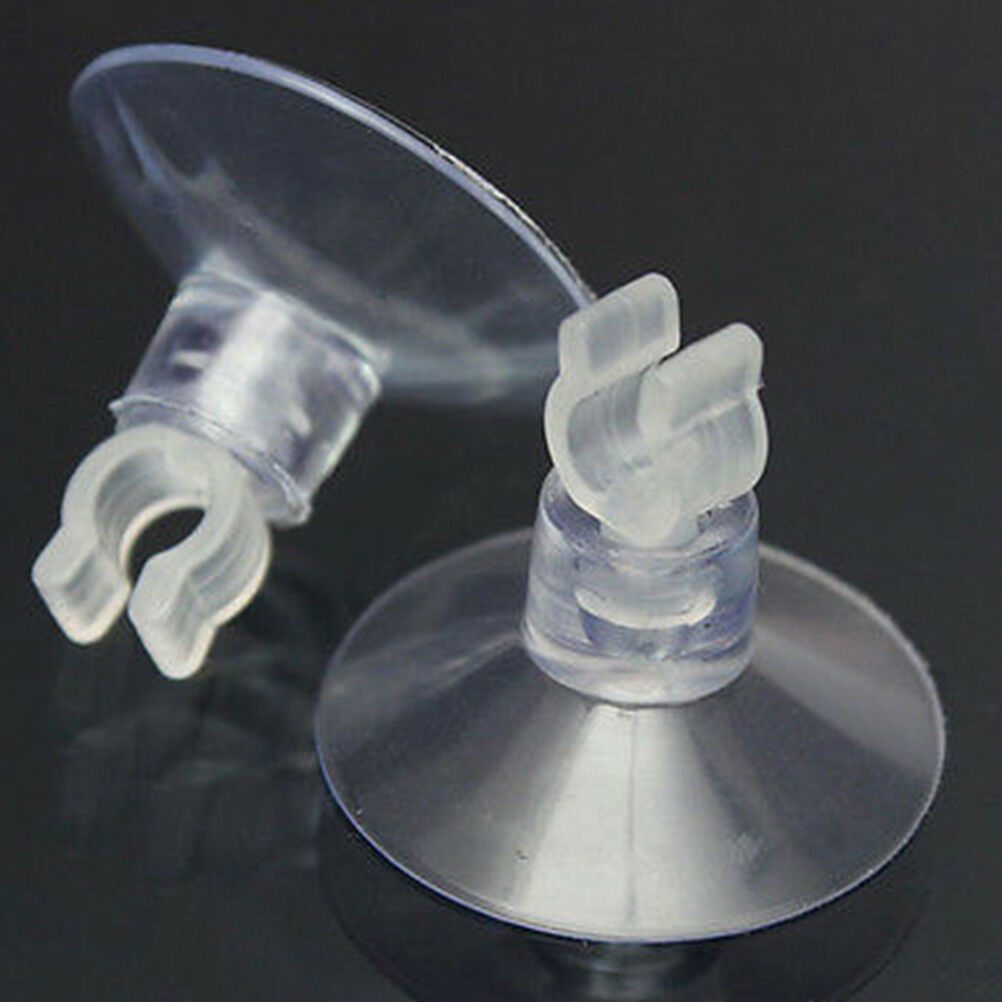 10 Aquarium Fish Tank Suction Cup Sucker Holders For Air Line Tube Hose Pump DD
