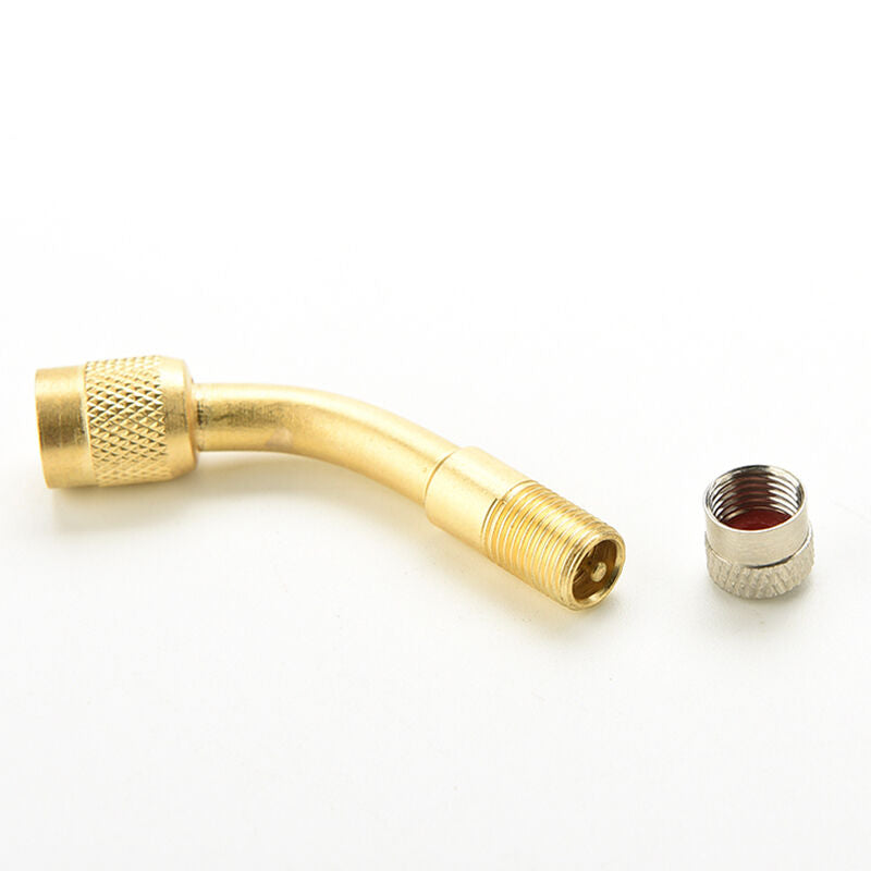 135 Degree Brass Air Tyre Extension Valve Motorcycle Car Truck Bike Scoote.l8