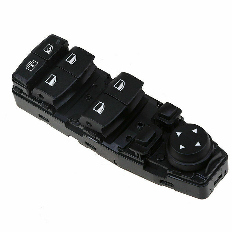 For BMW 5-Series F10 F11 2011-2017 Black Car Master Window Control Switch