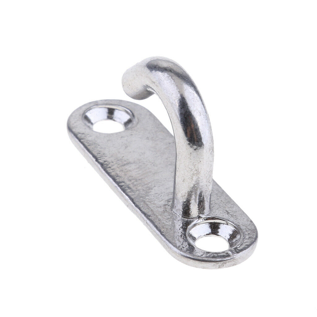1 Piece Boat Marine Polished Heavy Duty Hook Bracket Yacht Pothook Hanger