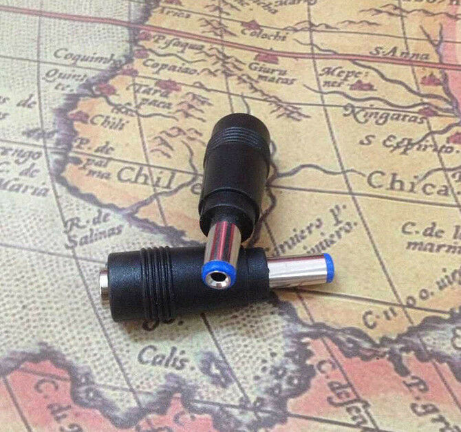 50pcs 5.5mm x 2.5mm feMale Plug to 5.5mm x 2.1mm male Jack DC Power Adapter