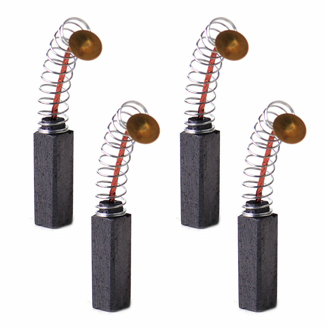 4pcs 6x6 x20mm Carbon Brushes For Wire Generator Generic DC Electric Motor Brush
