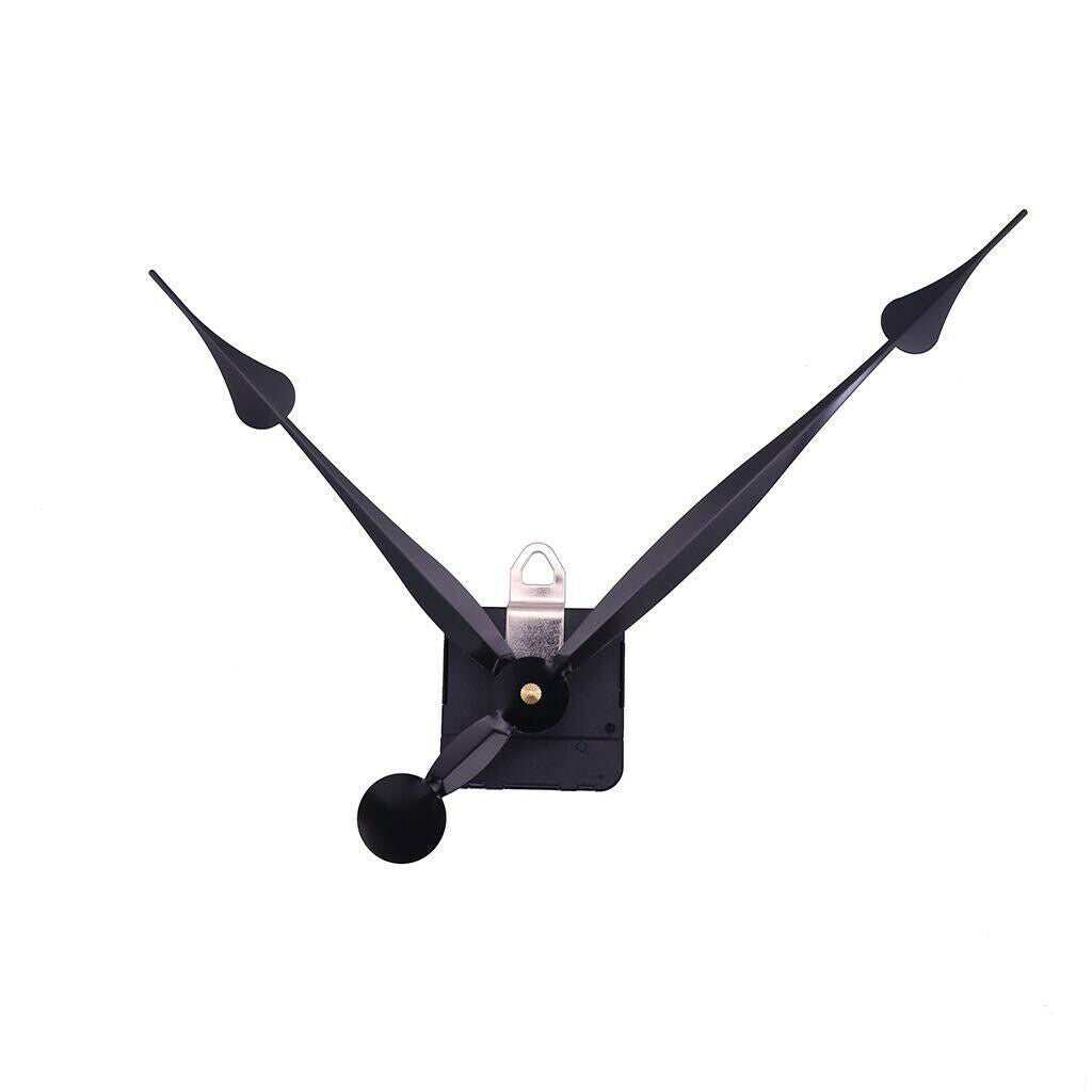 Clock Movement Mechanism Parts Quartz Clocks Making Kits with Spade Hands Acces