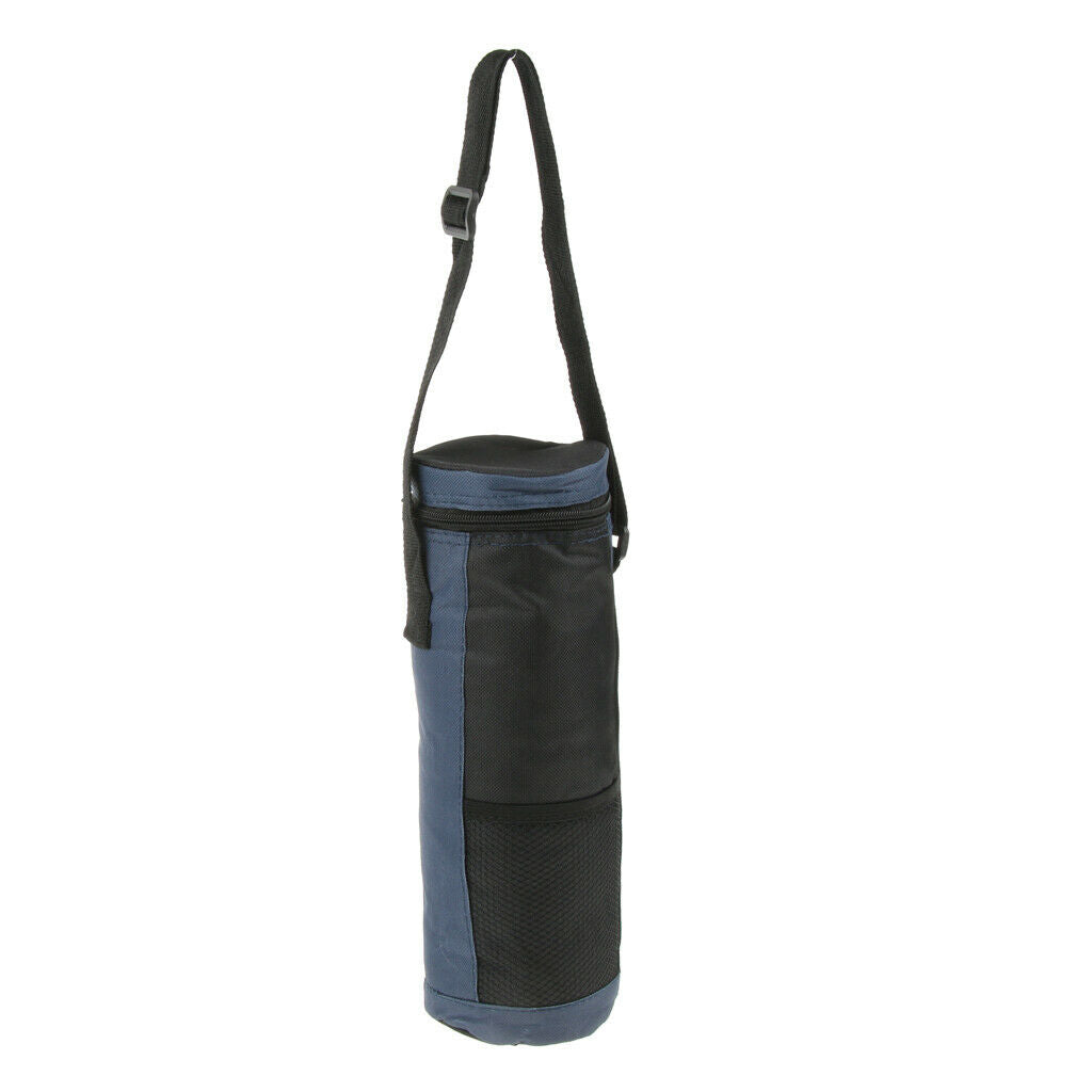 3 Pieces Portable Insulated Bottle Carrier Camping Hiking Travel Cooler 2L