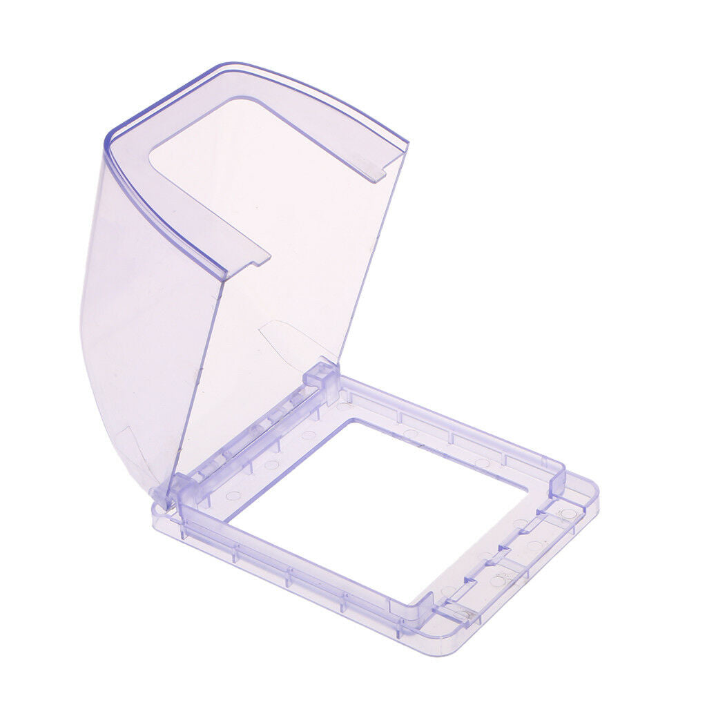 Switch Socket Panel Waterproof Box / splash box / Switch Cover Blue