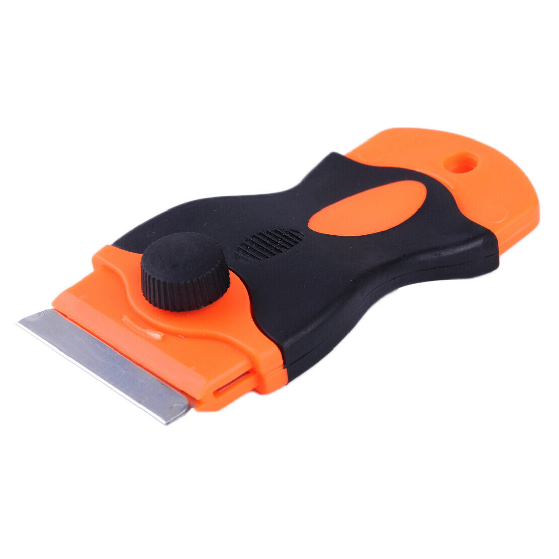Film Stickers Razor Scraper Removal Tool w/ 100 Plastic Double Edged Blades An