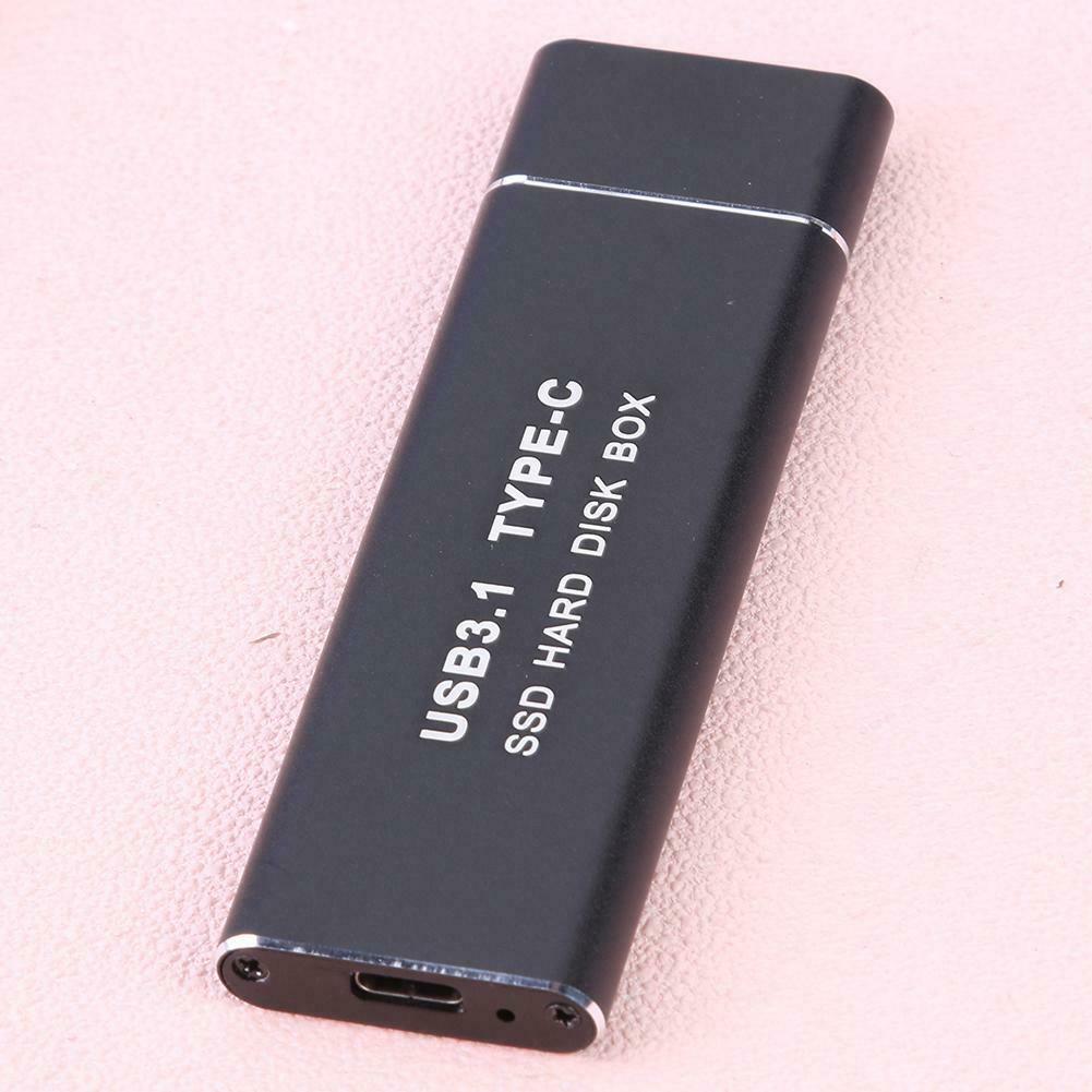 Hard Disk Case SSD USB3.1 Type C to M.2 NGFF External Hard Drive Enclosure #k