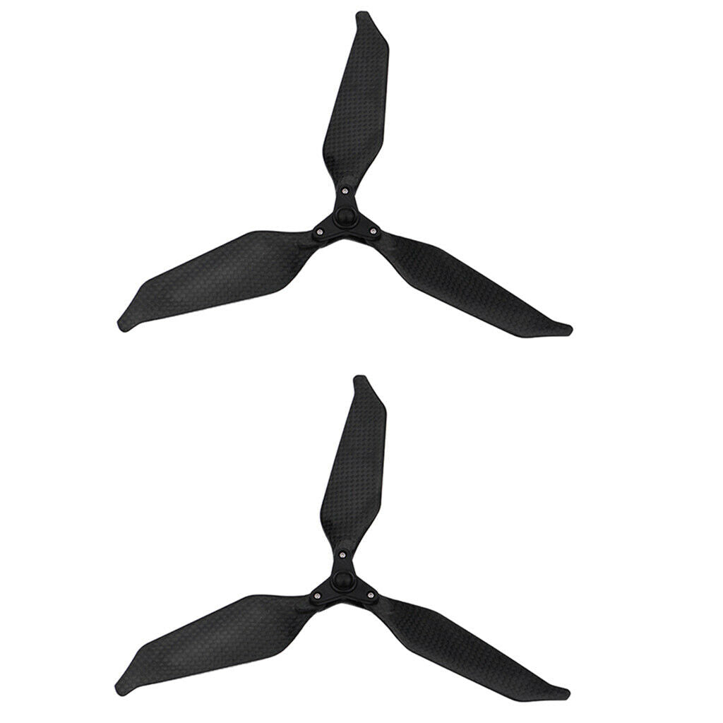2x Black 9455 Folding Three  Propellers For DJI Phantom 1/2/3 RC Models