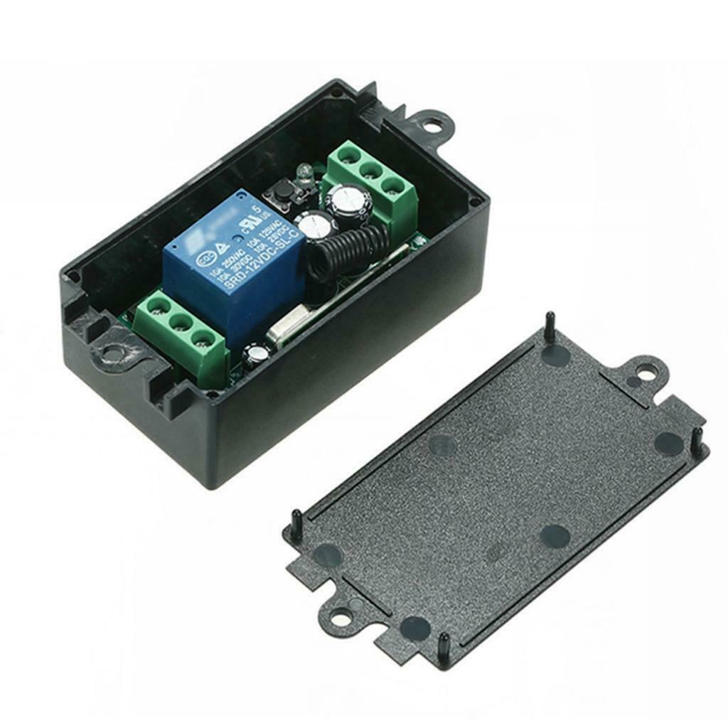 433MHz DC12V 1-CH Learning Code Wireless RF Remote Control Switch Receiver