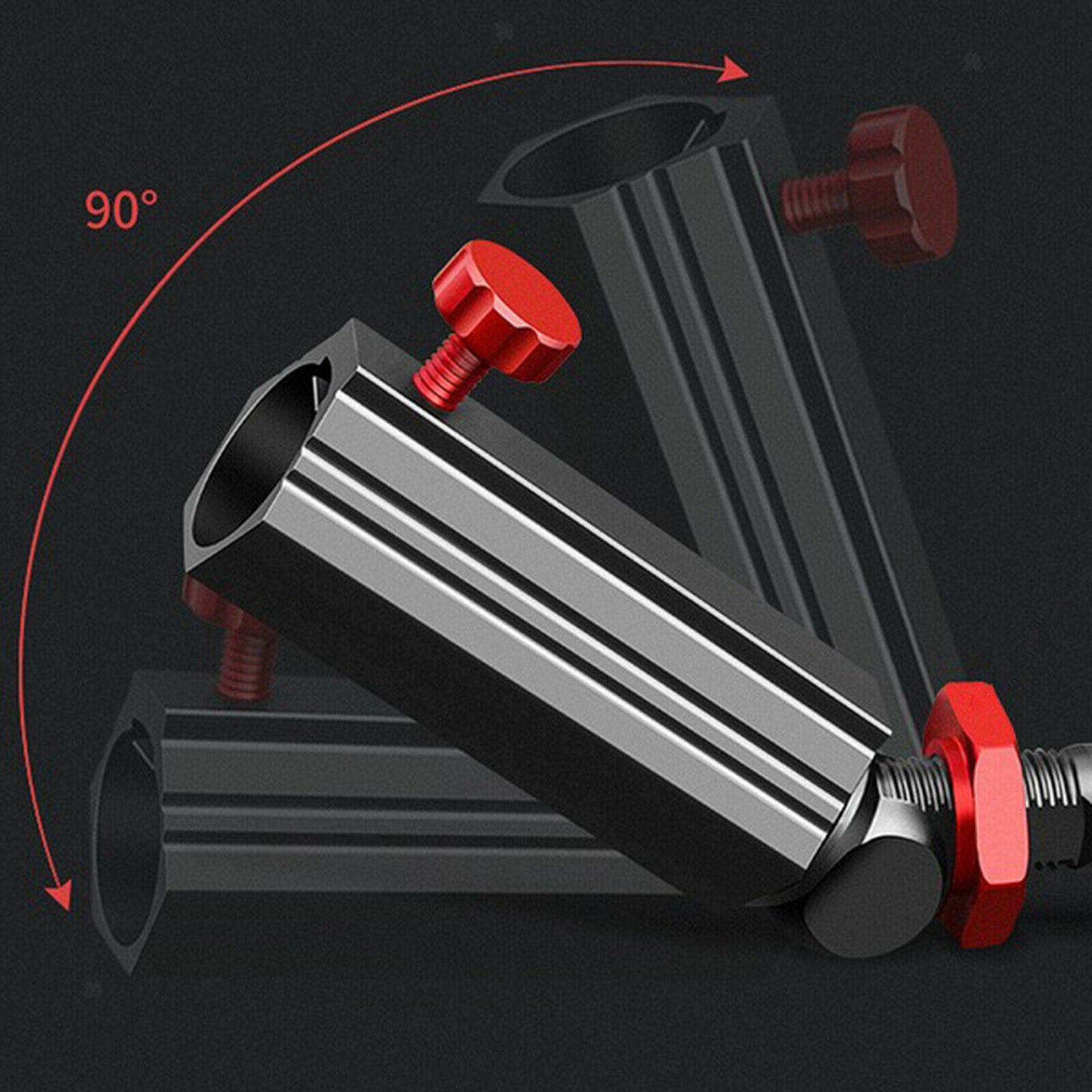 Rotatable Fishing Rod Pole Stand Bracket Rest Support Rack 360 Degree