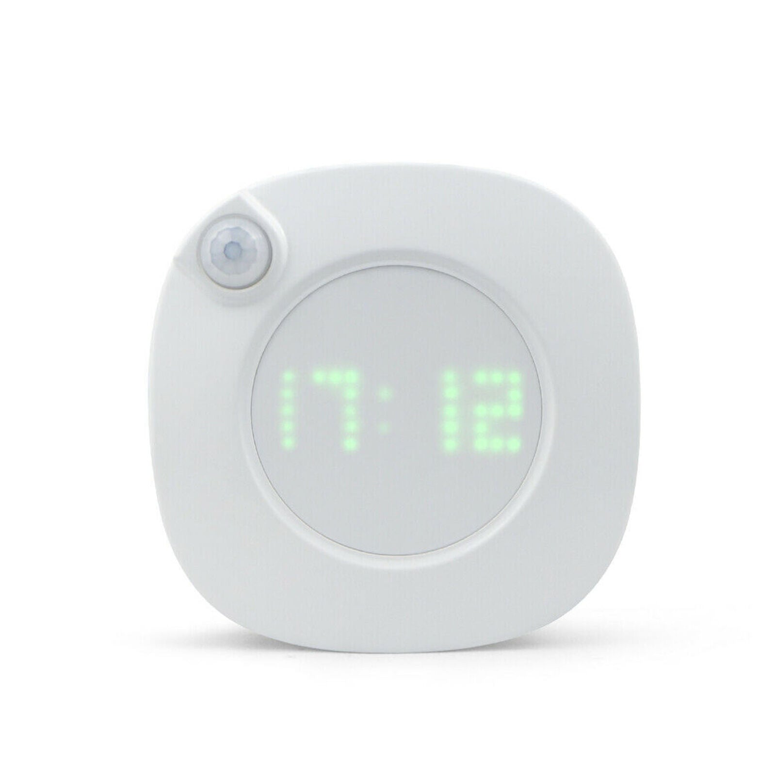 LED Digital Time Wall Clock With PIR Motion Sensor Night Light Home Clock Lamp