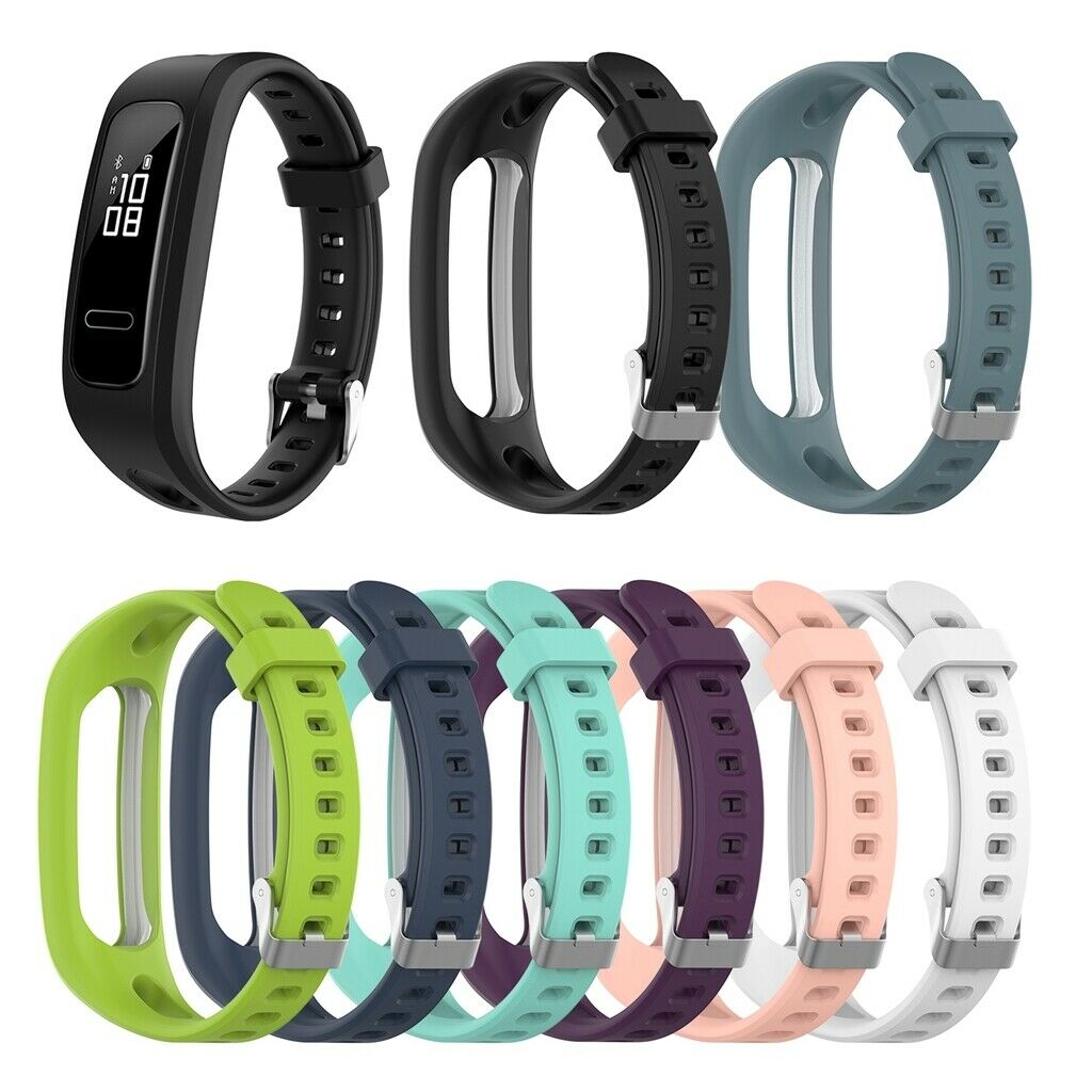 2 Pcs Soft Silicone Strap Band Bracelet Wristband for Huawei Smart Watch
