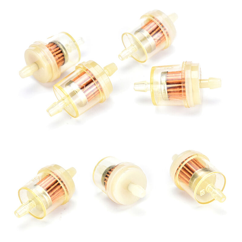 New Universal Inline Mini Hose Fuel Gasoline Motorcycle Scooter Filter FjRMAU