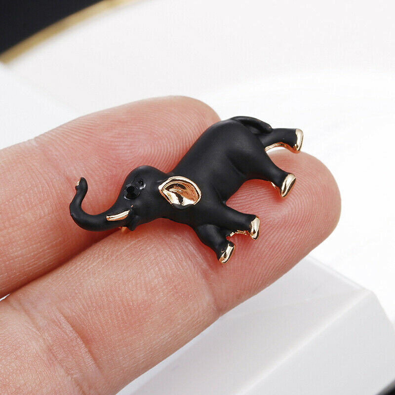 Enamel Elephant Enamel Lapel Collar Animal Brooch Pin Bouquet Jewelry GiftJA Qx