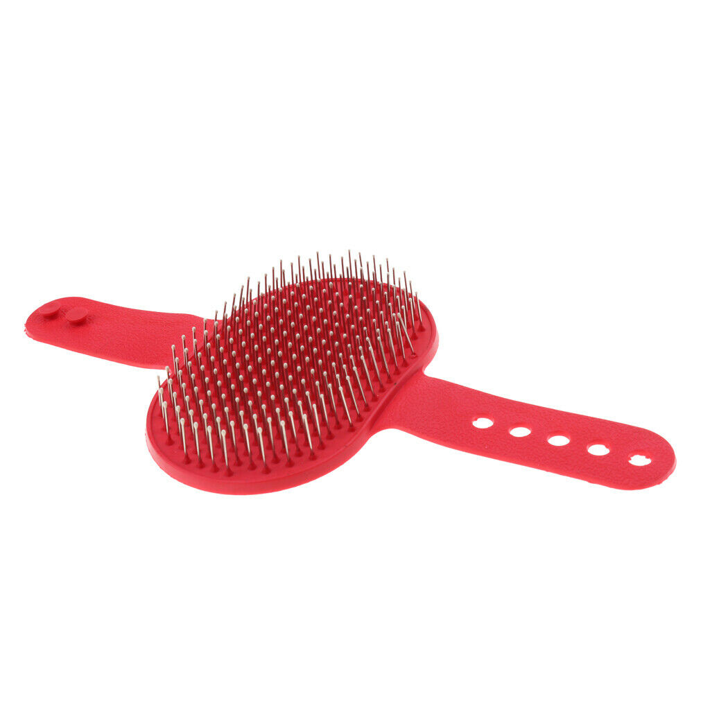 Pet Kitty Puppy Grooming Brush Soft Massage Slicker Hair Comb Clean Thoroughly