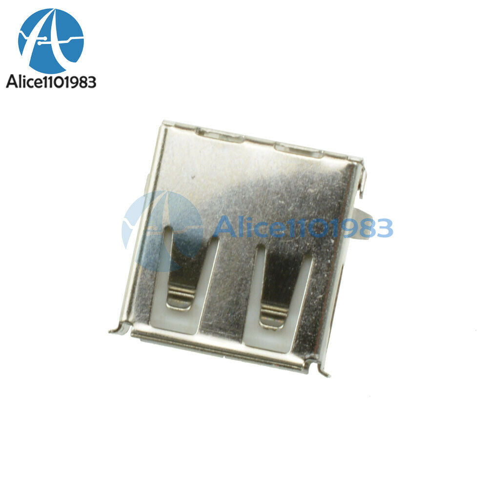 20PCS USB Type A Female Socket A/F 90 degree Female Socket Connector